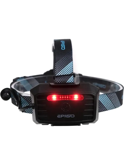 Фонарь EPILSO EPF-140 (налобный, Luminus SST40, 20W, 2 аккум. 18650)