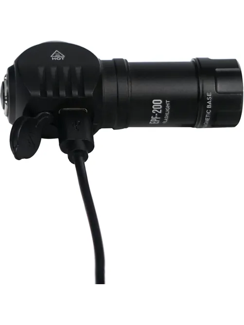 Фонарь EPILSO EPF-200 (карманный, налобный, Luminus SST20 10W, аккум 16340)