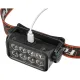 Фонарь налобный FOCUSray 1300 8 диодов,акку 18650 встр,1200мАН,3,7V  890118
