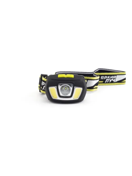 Фонарь налобный ЯРКИЙ ЛУЧ LH-160A Stalker CREE XP-G2 +2COB диммер акк