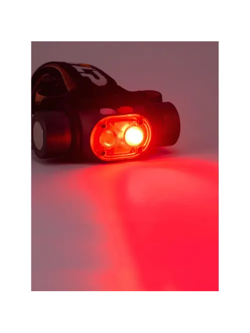 Фонарь налобный ЯРКИЙ ЛУЧ YLP PANDA 2M-RED налобный (без аккум.)