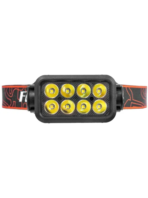 Фонарь налобный FOCUSray 1300 8 диодов,акку 18650 встр,1200мАН,3,7V  890118