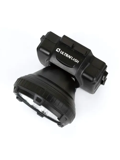 Фонарь налобный Ultraflash 9LED,акк220,0,5Ач
