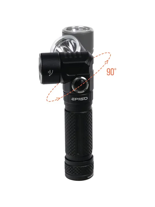 Фонарь EPILSO EPF-220 (карманный, налобный, Luminus SST40, 10W, аккум18650)