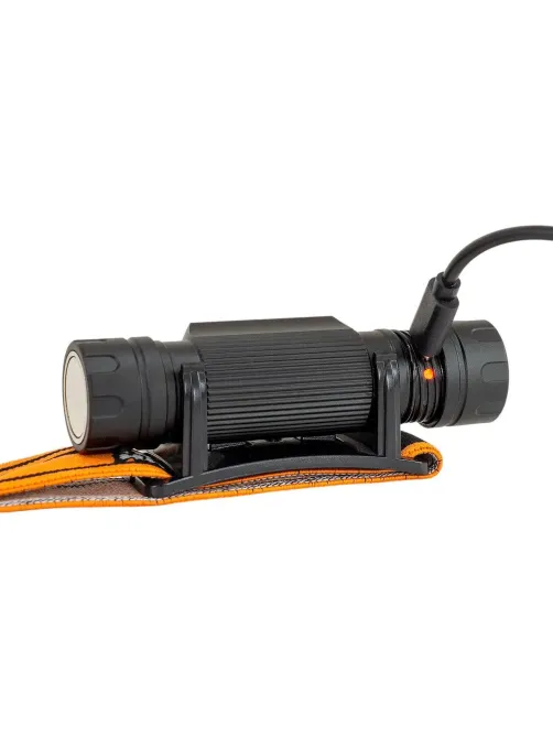 Фонарь налобный ЯРКИЙ ЛУЧ LH-220М Cobra Мetal аккумулятор 18650 2600mAh