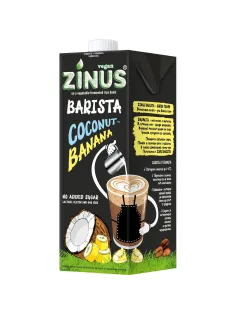 Напиток растительный Zinus Barista кокос-банан ультрапастеризованный 1л