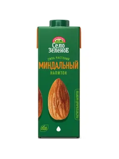 Напиток растительный Село Зелёное Миндаль 1,8% у/п  TBA 1л
