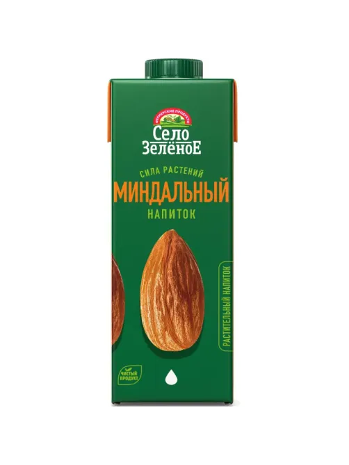 Напиток растительный Село Зелёное Миндаль 1,8% у/п  TBA 1л