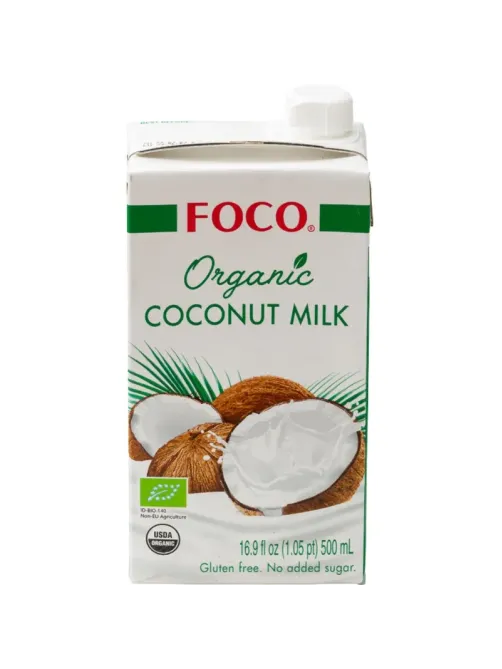 Напиток растительный FOCO Organic молоко кокосовое Tetra Pak 0,5л