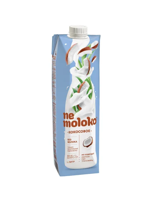 Напиток растительный Nemoloko напиток на рисовой основе Кокосовый 1л