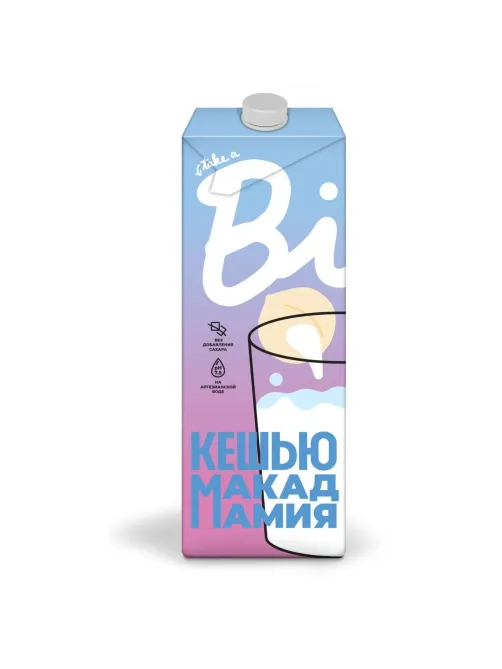 Напиток растительный Bite кешью-Макадамия, ультрапаст. 1л