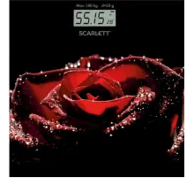 Весы Scarlett SC-BS33E028,напольные электронные,max. 180 кг, черный