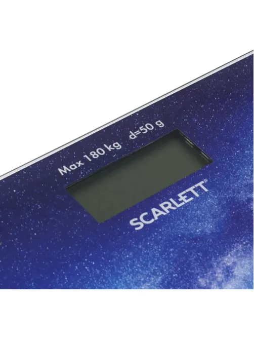 Весы Scarlett SC-BS33E022,напольные электронные,max. 180 кг,звездное небо