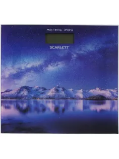 Весы Scarlett SC-BS33E022,напольные электронные,max. 180 кг,звездное небо