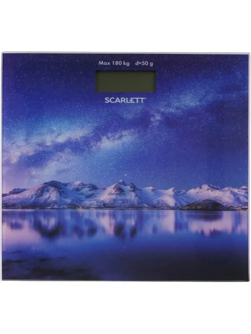 Весы Scarlett SC-BS33E022,напольные электронные,max. 180 кг,звездное небо
