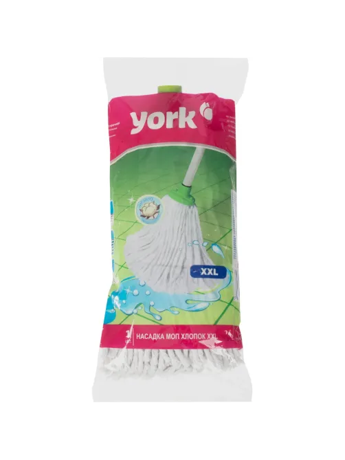Насадка МОП YORK XXL для уборки хлопковая