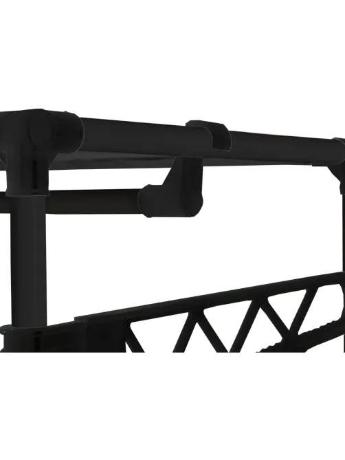 Вешалка LS_гардеробная напольная Helex Home W-03-1, черная