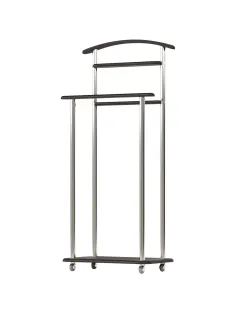 Вешалка KF_костюмная Комус Мебель Элдридж (7024360101) чер.кв/хром кол.рез