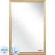 Зеркало МГЛ_настенное Комус Мебель 120К (400x600) багет ПВХ бежев.косичка