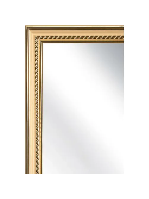 Зеркало МГЛ_настенное Комус Мебель 120К (600x1200) багет ПВХ бежев.косичка