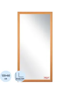 Зеркало МГЛ_настенное Комус Мебель НБ68 (600x1200) багет ПЛС бук
