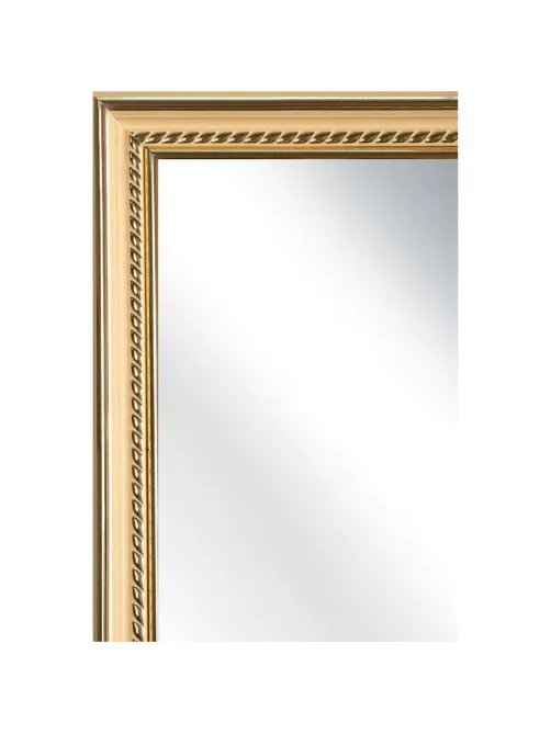 Зеркало МГЛ_настенное Комус Мебель 120К (400x600) багет ПВХ бежев.косичка