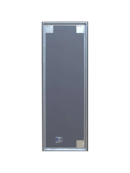 Зеркало МИР_в раме ПЛС 440х20х1240 / 400/1200 (365007720) черный