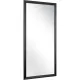 Зеркало МГЛ_настенное Комус Мебель НБ72 (600x1200) багет ПЛС черный