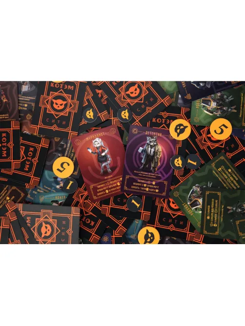 Настольная игра Котэм Сити
