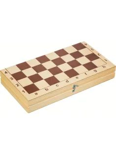 Настольная игра Шахматы пластмассовые 29х29см в дер.уп арт.03878