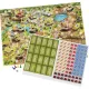 Настольная игра ходилка с карточками. Танки, в бой! 59,5х42 см. ГЕОДОМ