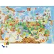 Настольная игра ходилка с фишками А5. Моя Россия. 29,7х42 см. ГЕОДОМ