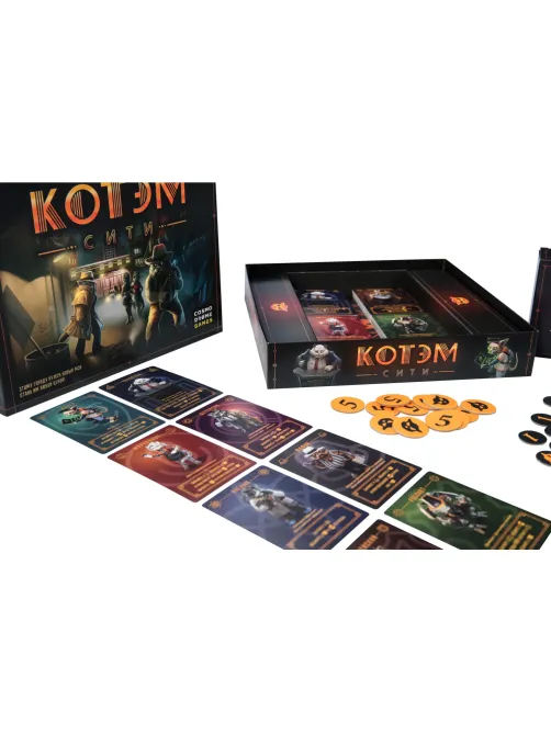 Настольная игра Котэм Сити