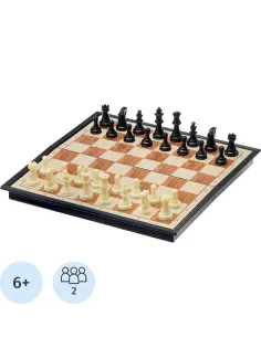 Настольная игра Магнитные шахматы 'Шахматы' из пластика,  24x24 см,2996845