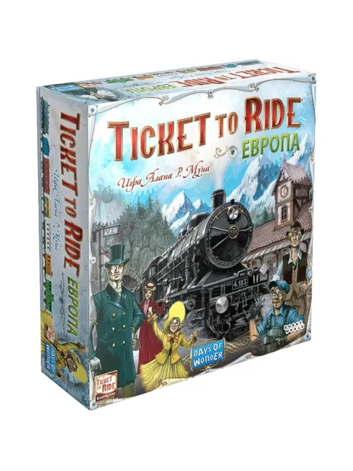 Настольная игра Ticket to Ride   Европа (3-е рус. изд.), 1032