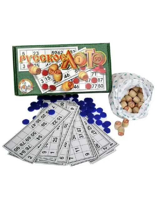 Игра Лото,деревянное,00037