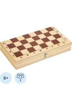 Настольная игра Шахматы деревянные (поле 29х29см),02845
