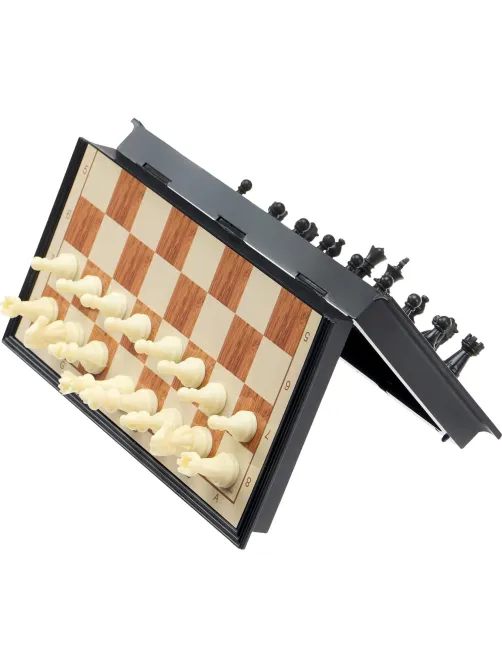 Настольная игра Магнитные шахматы 'Шахматы' из пластика,  24x24 см,2996845