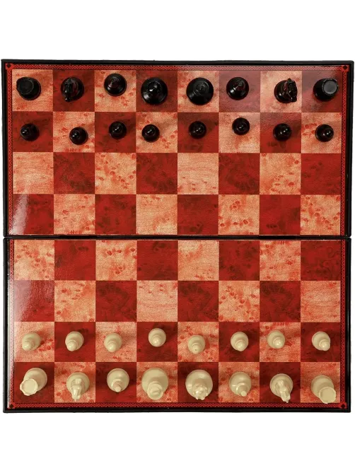 Настольная игра Шахматы пласт 'Классика',доска 30x30см, с фигурами,10643384