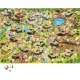 Настольная игра ходилка с карточками. Танки, в бой! 59,5х42 см. ГЕОДОМ