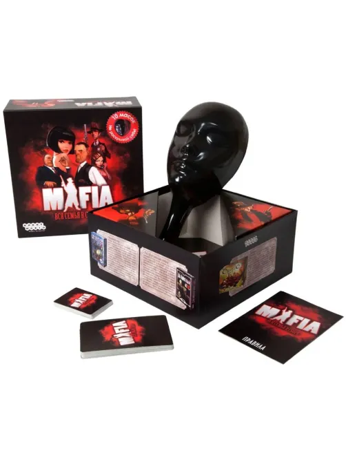 Настольная игра Мафия. Вся семья в сборе 2-е рус. изд. 1048