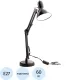 Светильник Ultraflash UF-313 С02 черный, 230V, 60Вт