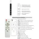 Светильник Lucia L570 Fleksa LED на струбцине белый