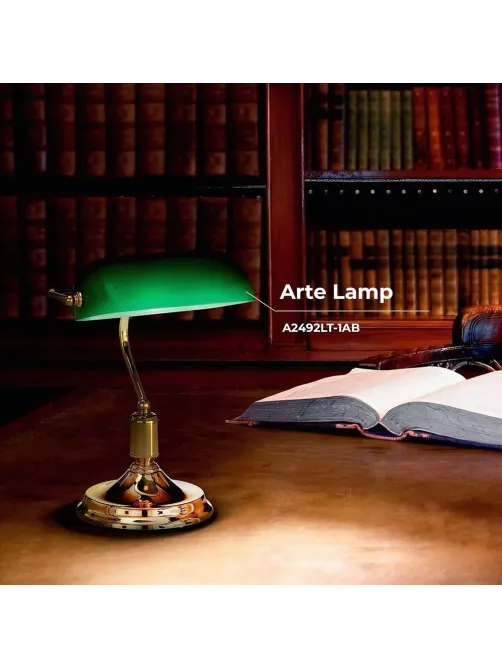 Светильник Arte Lamp A2492LT-1AB BANKER E27