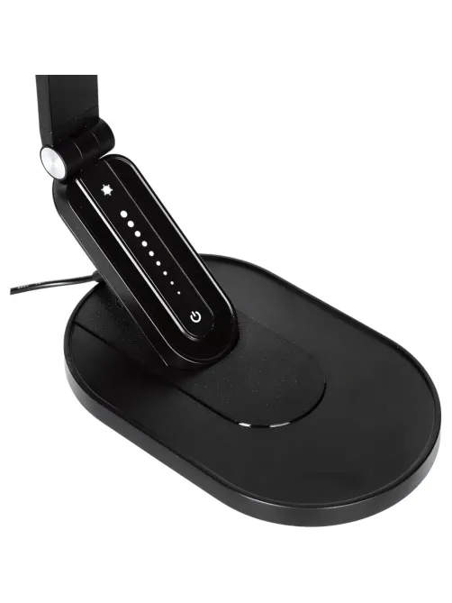 Светильник Camelion KD-859  C02,черный,LED,10W,230В,сенс.рег.ярк, USB 13535
