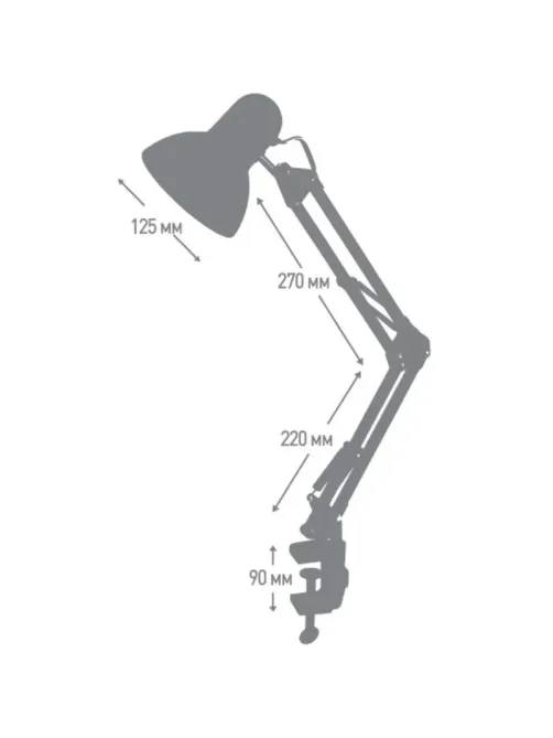 Светильник Ultraflash UF-312P С01 белый, 230V, 60Вт