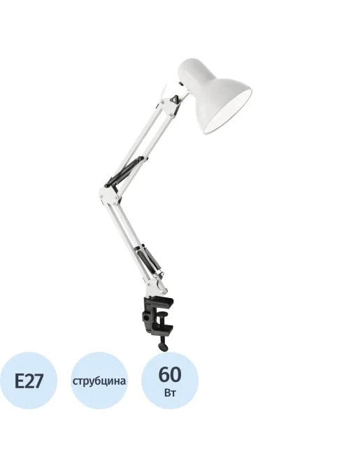 Светильник Ultraflash UF-312P С01 белый, 230V, 60Вт