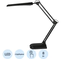 Светильник Трансвит LED 'Гермес +' черн. 8Вт 5000К, диммер