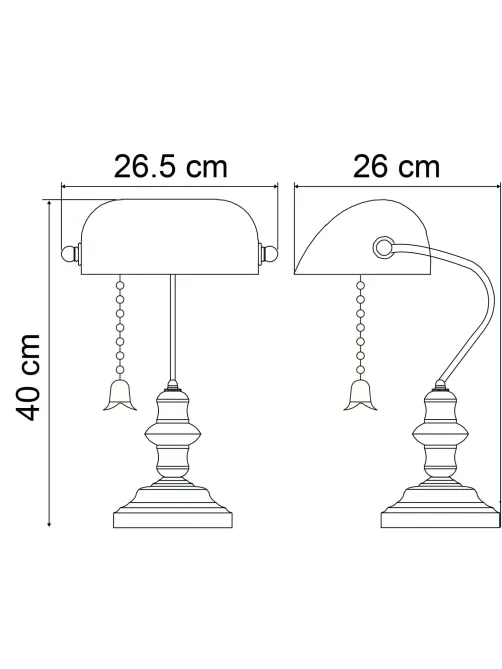 Светильник Arte Lamp A2492LT-1AB BANKER E27