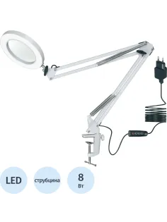 Светильник Uniel TLD-568 White/LED/300Lm/2700-5500K/Dimmer/X5